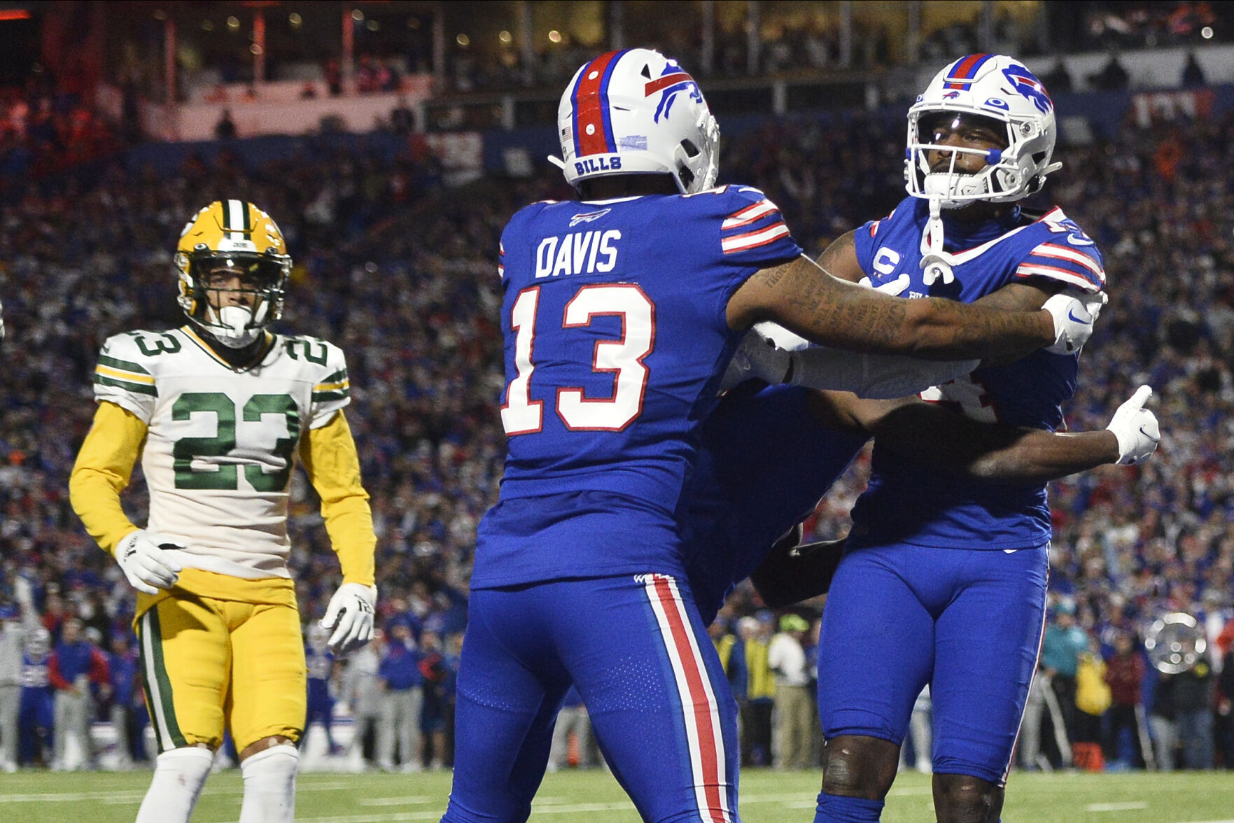 Packers Bills Football